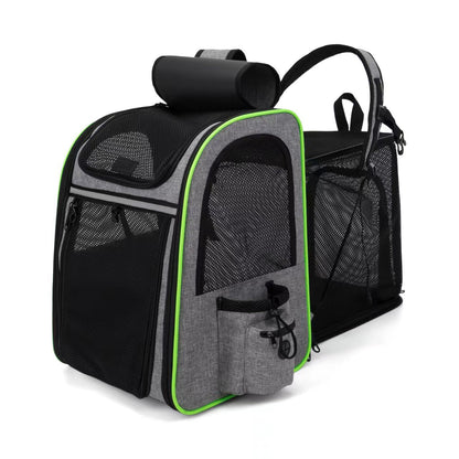 Portable Expandable Cat and Dog Backpack Carrier