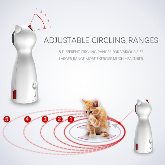 Bontop Cat Teaser Toy Automatic Cat Play Device