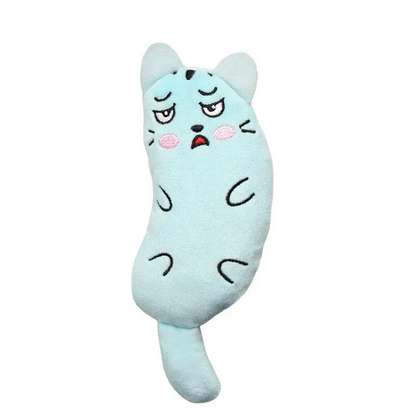Cat Pet Plush Embroidered Mint Toys