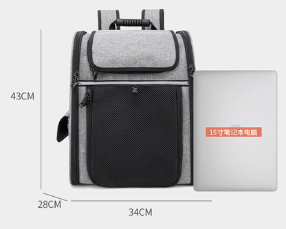 Portable Expandable Cat and Dog Backpack Carrier