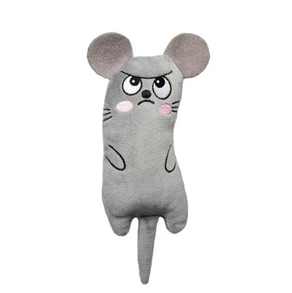 Cat Pet Plush Embroidered Mint Toys