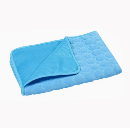 Cooling Ice Silk Mat for Summer Pet Comfort