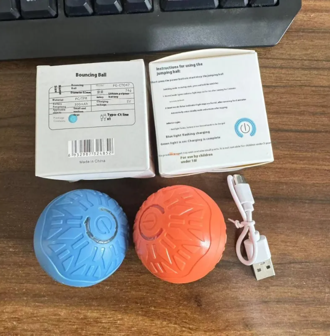 Pets Electric Jumping Ball