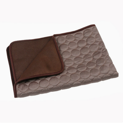 Cooling Ice Silk Mat for Summer Pet Comfort